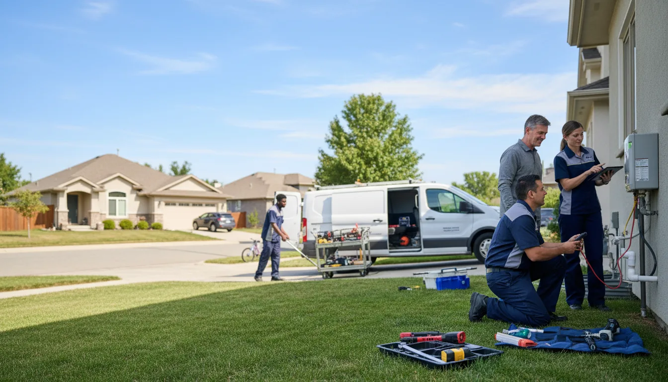 Tankless water heater service in Wyoming, IA